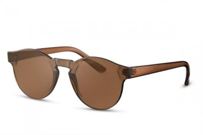 CWI zonnebril unisex cat. 3 panto bruin (CWI1927)