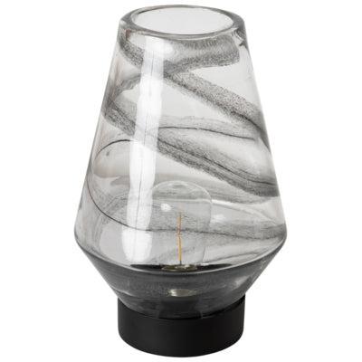 PTMD tafellamp celester led op batterij zwart 23,5 | 2 stuks