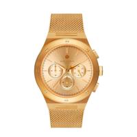 Sem Lewis chrono horloge Moorgate SL1100043 goudkleurig - thumbnail