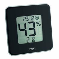 TFA Dostmann Style 30.5021.01 Thermo- en hygrometer Zwart - thumbnail
