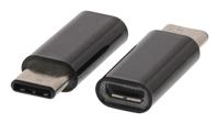 Valueline VLCP60910B Usb 2.0-adapter Usb-c Male - Usb Micro-b Female Zwart - thumbnail