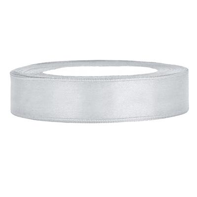 Satijnlint Zilver 12mm/25m