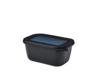 Mepal multikom cirqula rechthoekig 750 ml nordic black - thumbnail