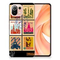 Xiaomi Mi 11 Lite | 11 Lite 5G NE | Silliconen Back Cover | Postzegels - thumbnail