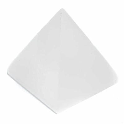 Edelsteen Piramide Seleniet - 5 cm