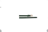 Lacoste horlogeband 2000557 / LC-39-3-34-0188 Leder Groen 8mm + wit stiksel - thumbnail