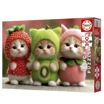 Puzzel Educa Katten 200 Onderdelen