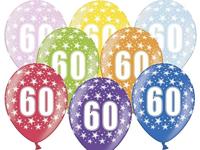 Verjaardag Ballonnen 60 Jaar Metallic Mix - thumbnail