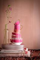 Pip Studio Pip Chique Gebaksbord Roze 17cm - thumbnail