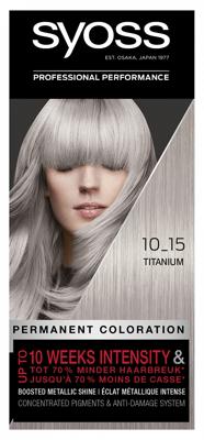 Syoss Syoss Color Baseline 10-15 Titanium Haarverf (1set)