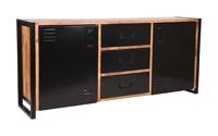 LABEL51 Dressoir 'Brussels' Mangohout, 190cm - thumbnail