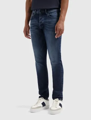 Pure Path The Ryan Jeans W1547 Heren Donkerblauw - Maat 29 - Kleur: Donkergrijs | Soccerfanshop