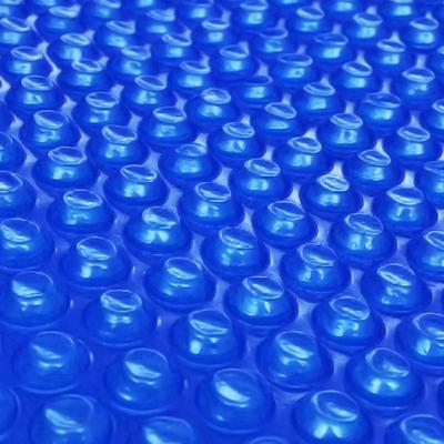 Solar zwembadfolie drijvend rond 250 cm PE blauw