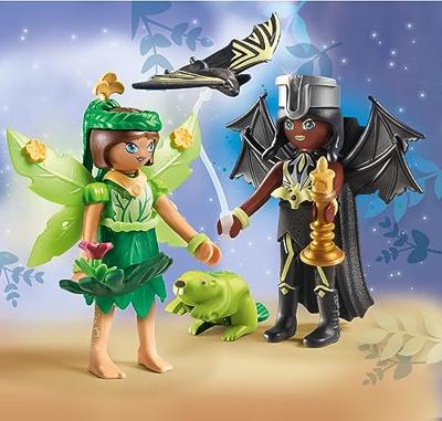 Playmobil ayuma bos feeën en boz feeën met totum dieren - thumbnail