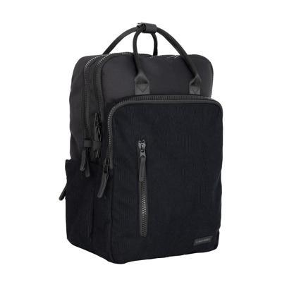 New Rebels Ribbi Milwaukee - Laptoptas Schooltas Werktas 15.6 inch Laptopvak Rugzak Rib Fabric 18L Zwart New Rebels Ribbi Milwaukee - Laptoptas Schooltas Werktas 15.6 inch Laptopvak Rugzak Rib Fabric 18L Zwart