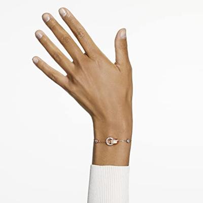 Swarovski 5636498 Armband Hollow rosekleurig-wit 24 cm
