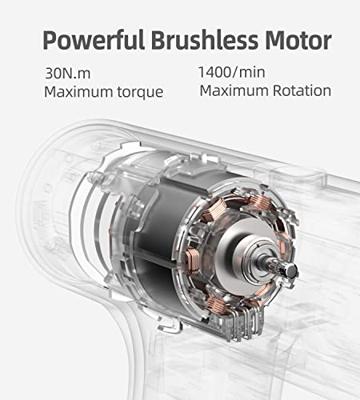 HOTO Accu-schroefboormachine 36 W Brushless