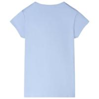 Kindershirt 104 lichtblauw - thumbnail