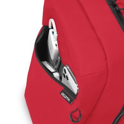Laptoptas Dicota D32121-RPET Rood - thumbnail