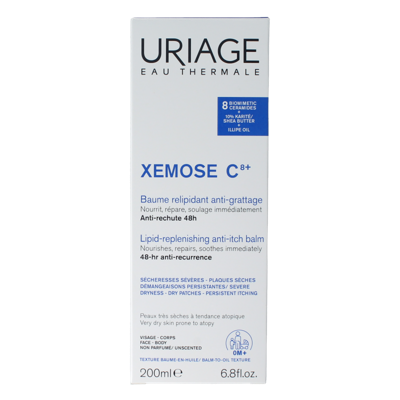 Uriage Xemose baume olea apaisant 200 Milliliter Uriage Xemose baume olea apaisant 200 Milliliter
