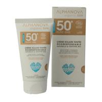Alphanova Sun Sun bio tinted sunscreen cream nude SPF50+ 50 Gram - thumbnail
