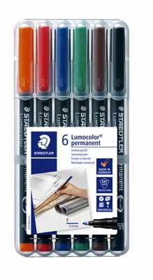 Viltstift staedtler ohp lumo f 318 perm wp6 Viltstift staedtler ohp lumo f 318 perm wp6