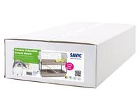 SAVIC CAESAR 3 KNAAGDIERKOOI DUBBEL TAUPE 100X50X97 CM - thumbnail