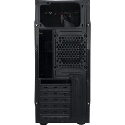 Inter-Tech B-48 Midi-tower PC-behuizing Zwart Met ventilatiesleuven