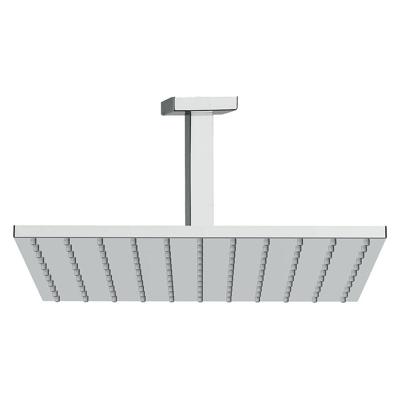 Hoofddouche Tres Selection | 30x30 cm | Incl.Plafondarm | Vierkant | Chroom