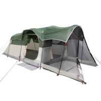 Tunneltent 8-persoons waterdicht groen - thumbnail