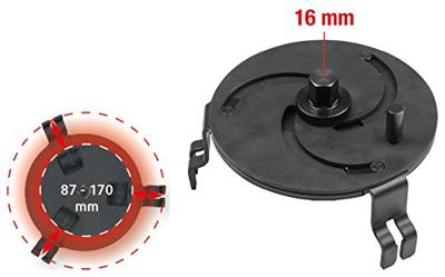 KS Tools 150.9388 Universele 3-arm tankdopsleutel