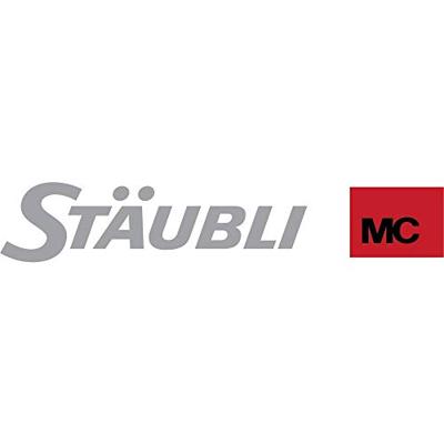 Stäubli SKPS4 SW Veiligheids-krokodilklem Steekaansluiting 4 mm CAT II 1000 V Zwart