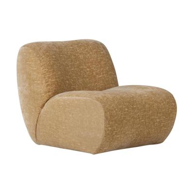 WOOOD Nomu fauteuil velvet Lichtgeel WOOOD Nomu fauteuil velvet Lichtgeel