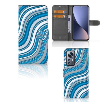 Xiaomi 12 Pro | Telefoon Hoesje | Waves Blue