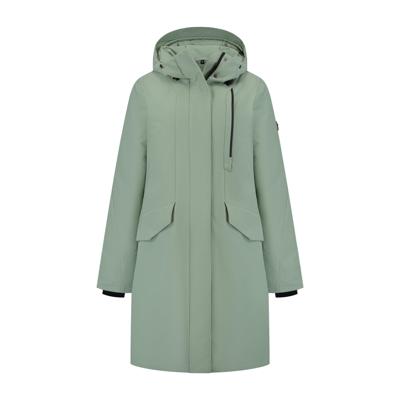 Travelin' Women - Parka - Groen - Maat XXL