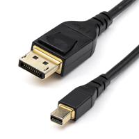 DisplayPort Mini naar DisplayPort Kabel Startech DP14MDPMM2MB Zwart - thumbnail