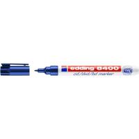 Cd marker edding 8400 rond 0.5-1mm blauw | 10 stuks - thumbnail
