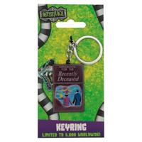 Beetlejuice Keychain Handbook of the Recently Deceased - thumbnail