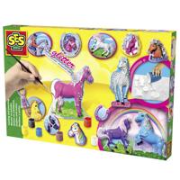 SES gips gieten en schilderen - paarden - thumbnail
