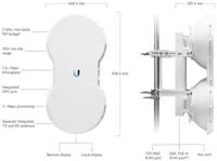 Ubiquiti netwerken AirFiber 5 2x2 MIMO 5 Ghz, AF-5 - thumbnail