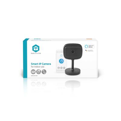 Nedis SmartLife Binnencamera, wifi, Full HD 1080p, Cloud Storage (optioneel), microSD (niet inbegrepen), Onvif, met bewegingssensor, nachtzicht, Android™, iOS