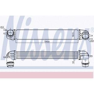 Intercooler, inlaatluchtkoeler 96397