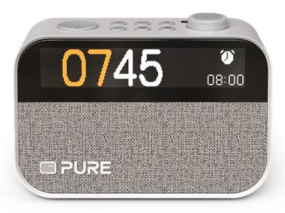 Pure Moment Charge Wekkerradio Sfeerverlichting, Draadloos opladen Katoenwit