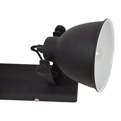 Urban Interiors Stoere spot 'Industrial' 3-lichts, kleur Vintage Black