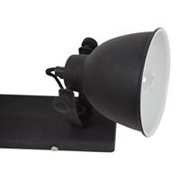 Urban Interiors Stoere spot 'Industrial' 3-lichts, kleur Vintage Black - thumbnail