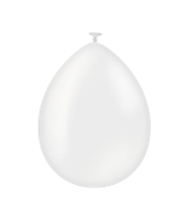 Ballonnen wit 50 stuks - thumbnail