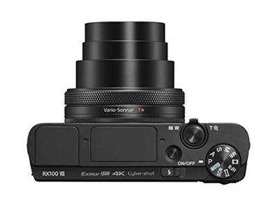 Sony Rx100 Vii Premium Compacte Digitale Camera (24-200Mm, F2.8-4.5 Zeiss Lens, Kantelbaar Lcd-Scherm, 4K Hdr, 1,0 Inch Sensor, Real-Time Tracking, Af Met Oogherkenning) (Dsc-Rx100M7), Zwart