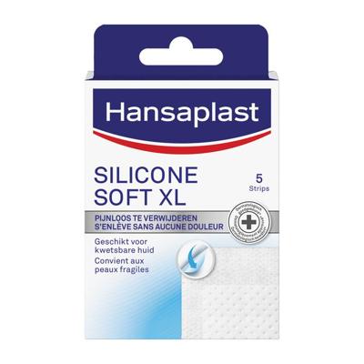 Hansaplast Hansaplast Silicone Soft Pleisters Xl (5st)