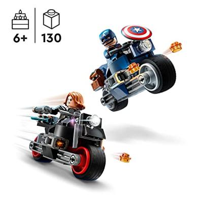 Lego Marvel 76260 Captain America en Black Widow Motoren Lego Marvel 76260 Captain America en Black Widow Motoren