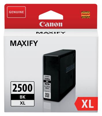 Originele inkt cartridge Canon PGI-2500XL 19,3 ml-70,9 ml Zwart - thumbnail